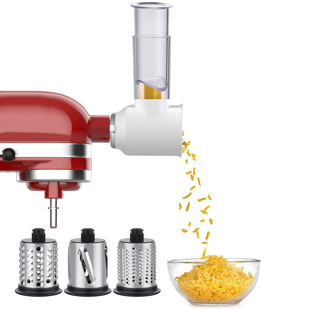 Vegetable Slicer and Cheese Grater Attachment for KitchenAid Stand Mixers X21121
