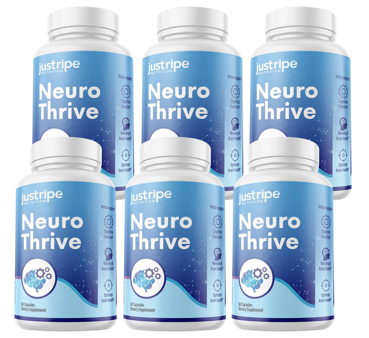 60 Caps Brain Health Supplement N997276