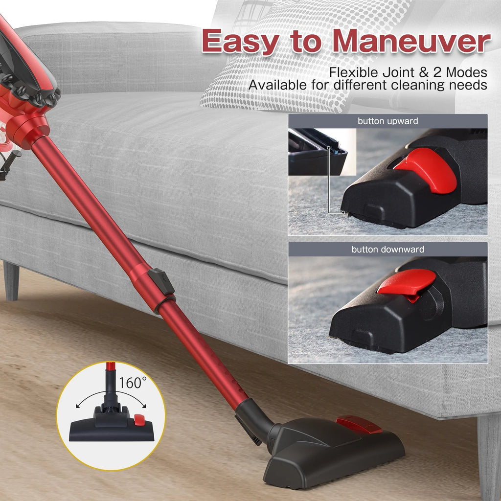 Strong Suction Stick Vacuum D411