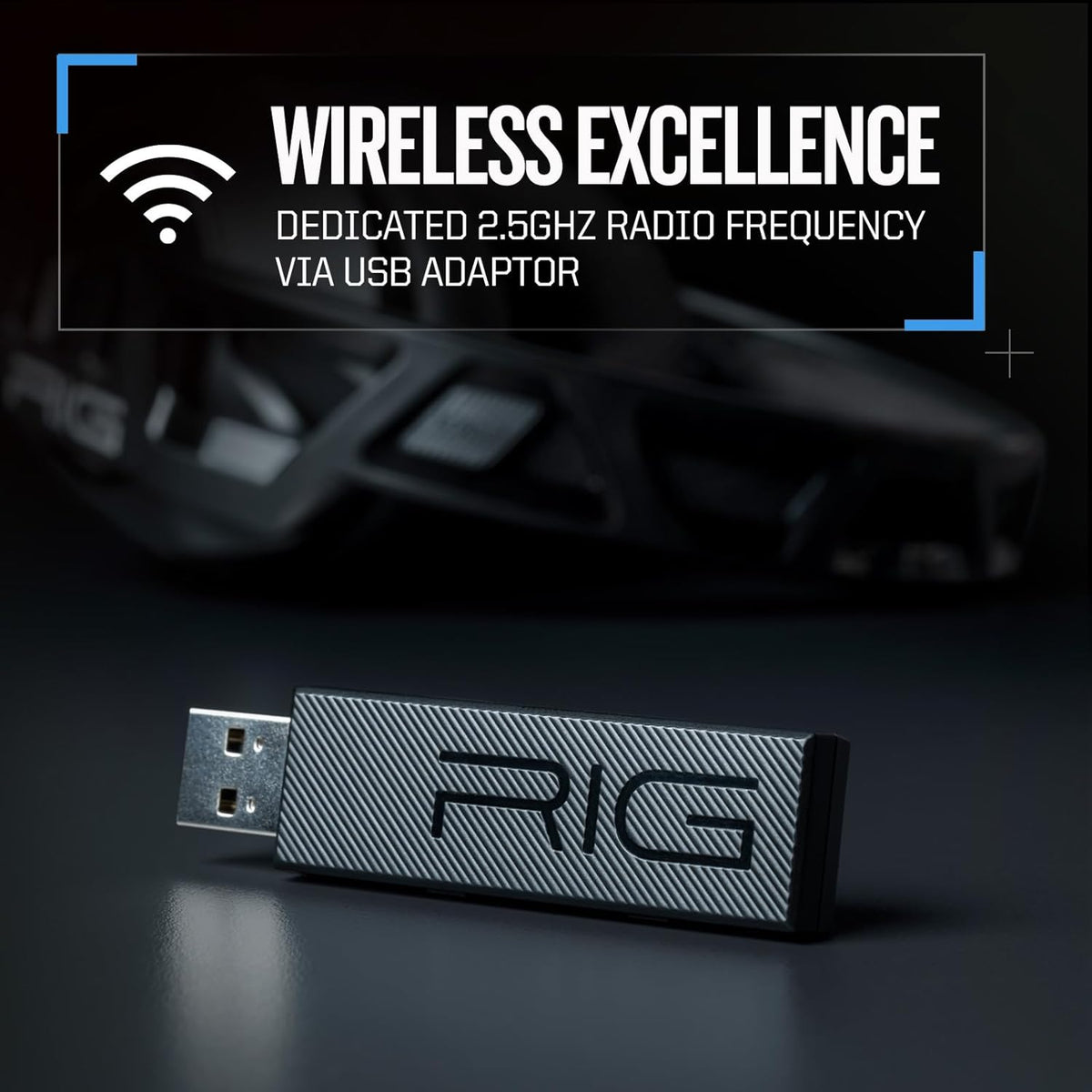 Ultralight Wireless Gaming Headset with Removable Noise Canceling Microphone B536