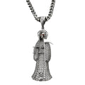 Stainless Steel Franco Chain Necklace 36" W7813
