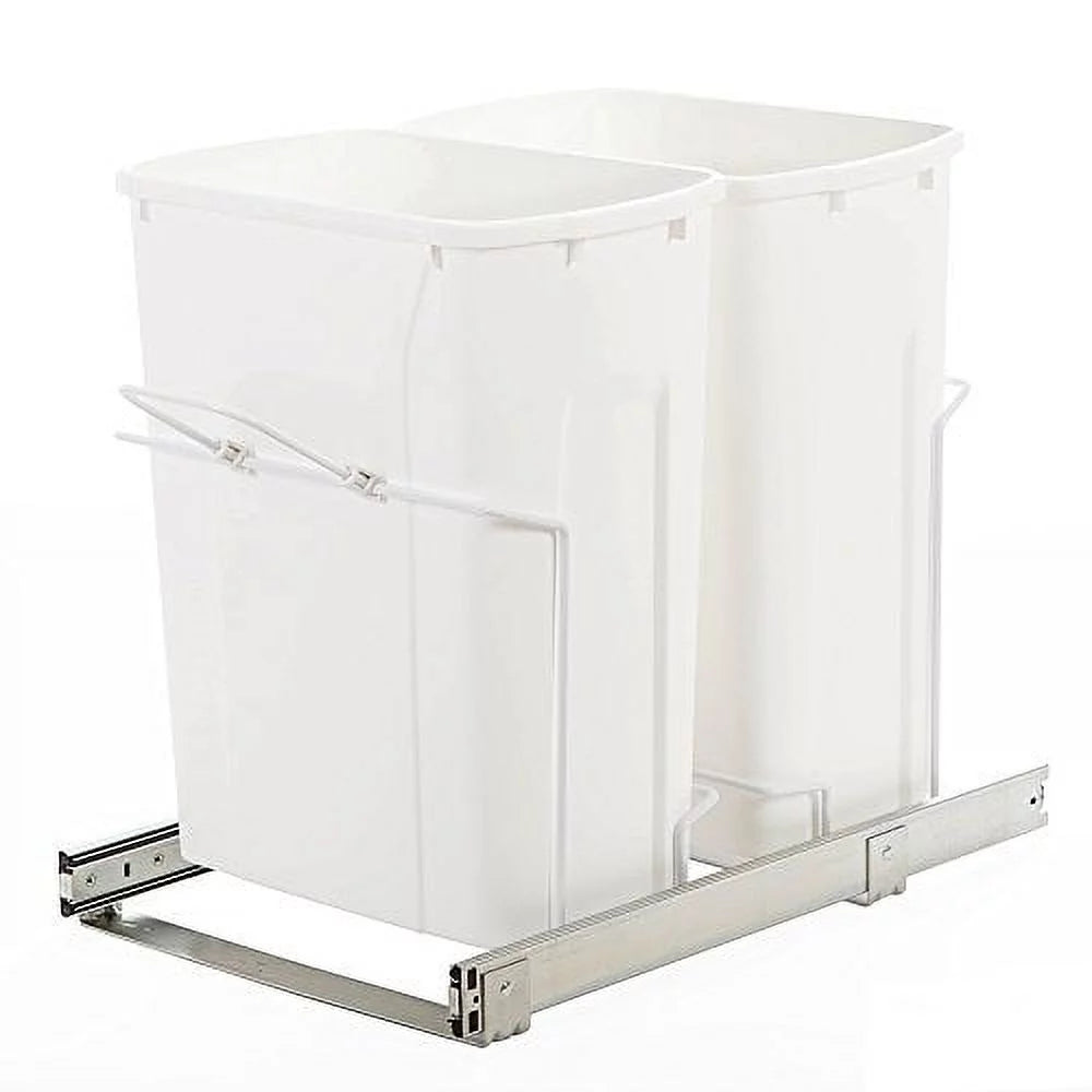 35 Qt Double Pull-Out Trash Can G91368