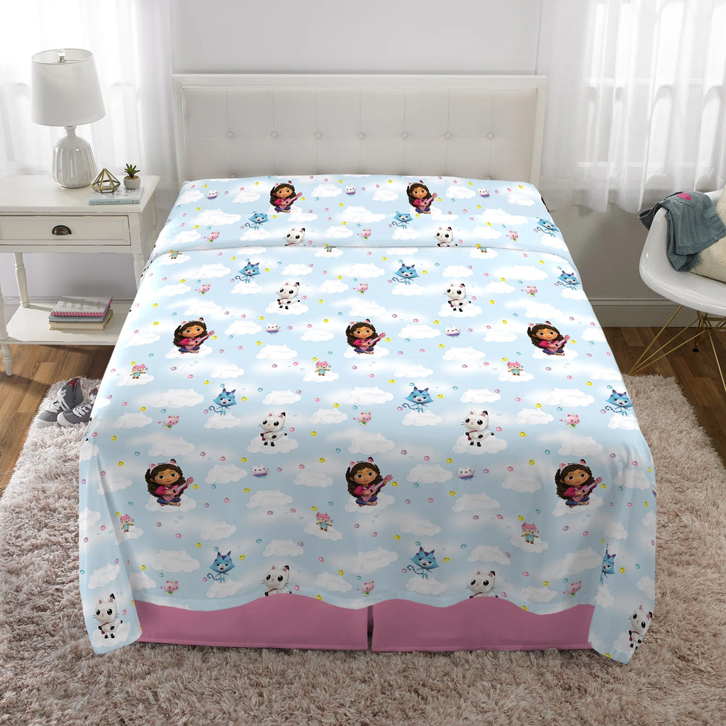 Kids Full Bed in a Bag, Comforter Sheet Set and Tote, Blue Q176902