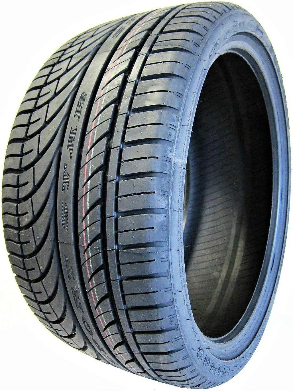 Set of 4 All-Season High Performance Radial Tires 295/25R22 97W Load Range XL 4-Ply BSW Black Side Wall L9654