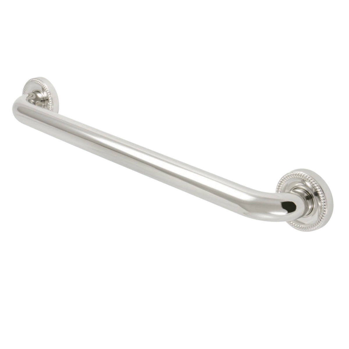 18x22 Decorative Grab Bar, Polished Nickel N228