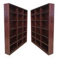 84" Tall Wood Bookcase Set of 2 E324