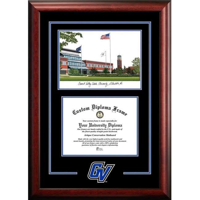 10 x 8 in. Satin Mahogany Spirit Graduate Frame X286188