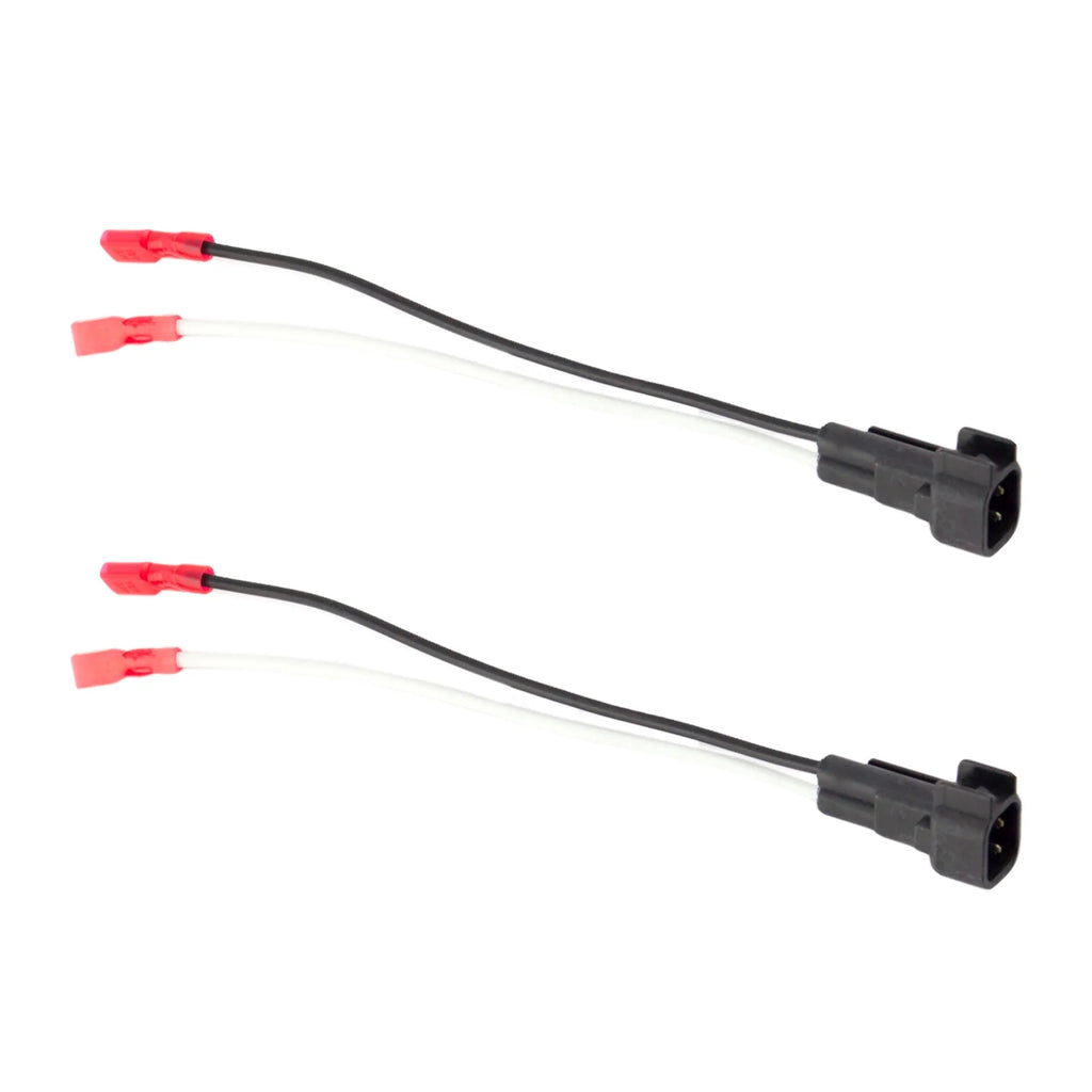 6.5" 240 Watt 2-Way Coaxial Speakers, Speaker Harness, 16 Gauge 50 Foot Speaker Wire K6895