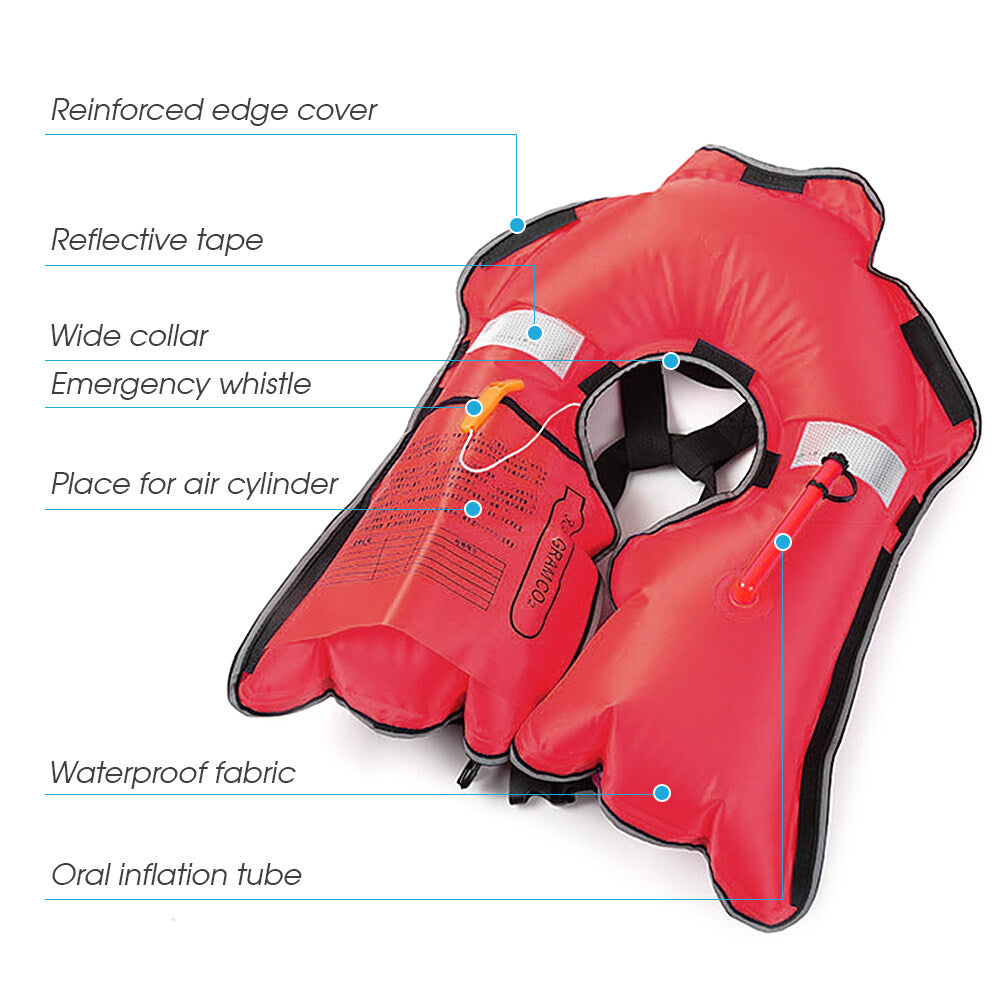 Auto Inflatable Adult Life Jacket Life Vest Y8962