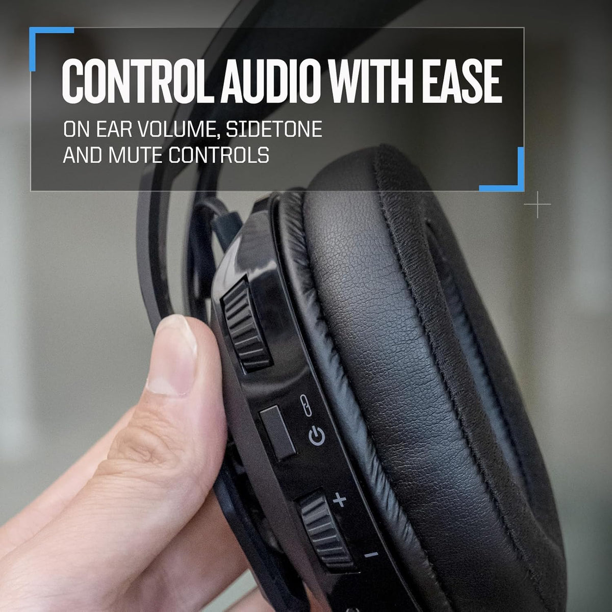 Ultralight Wireless Gaming Headset with Removable Noise Canceling Microphone B536