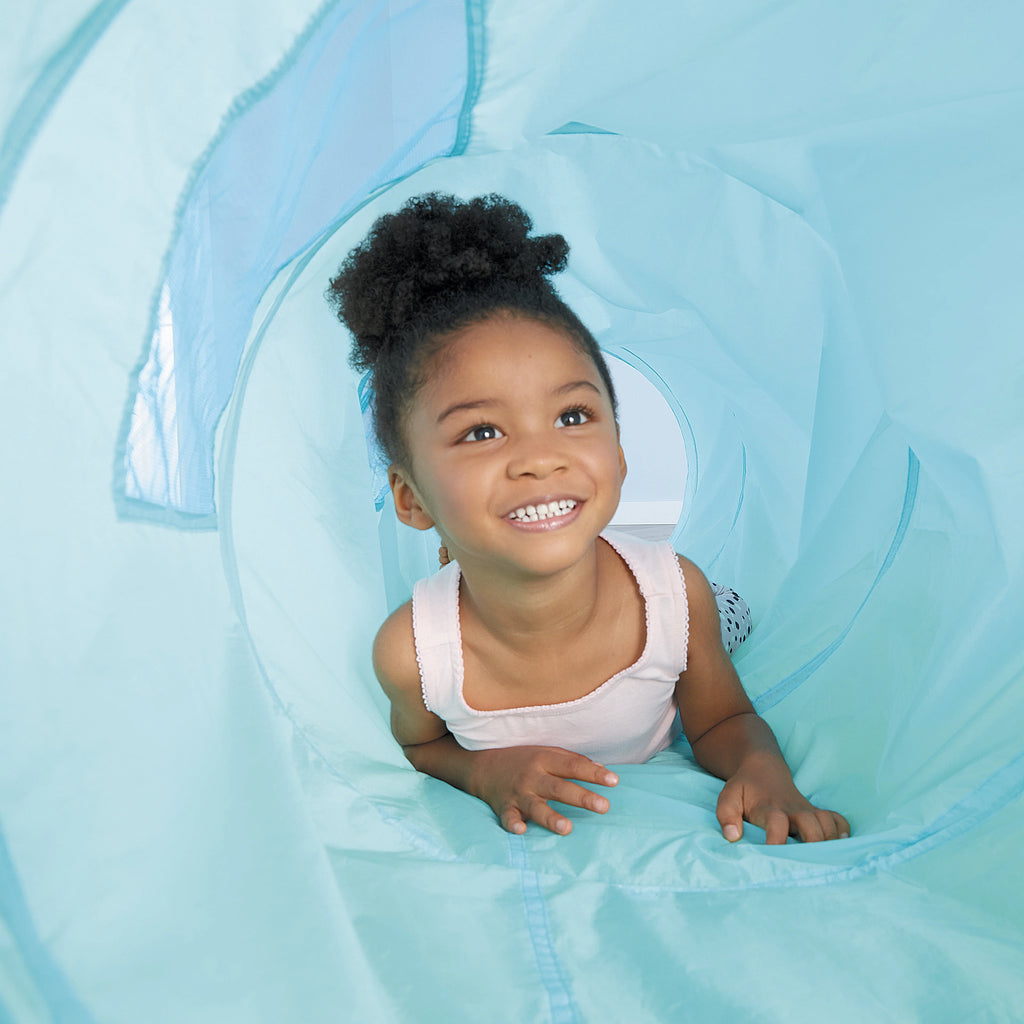 2-in-1 Activity Tunnel with Ball Drop L249