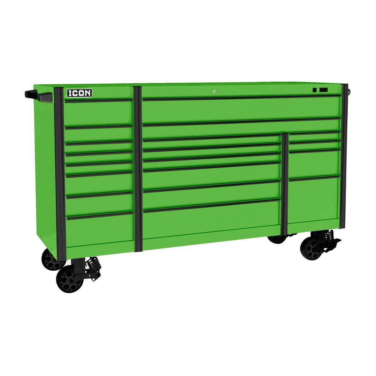 73 in. x 25 in. Red Roll Cab Z27817