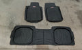 Pre-Owned 2018 Dodge Caravan 3 Front & Rear Rubber Floor Mat Set OEM B265