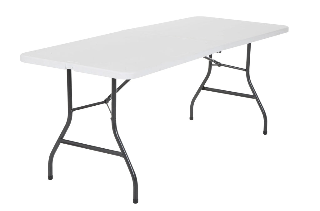 6 Foot Folding Table White Speckle X330055