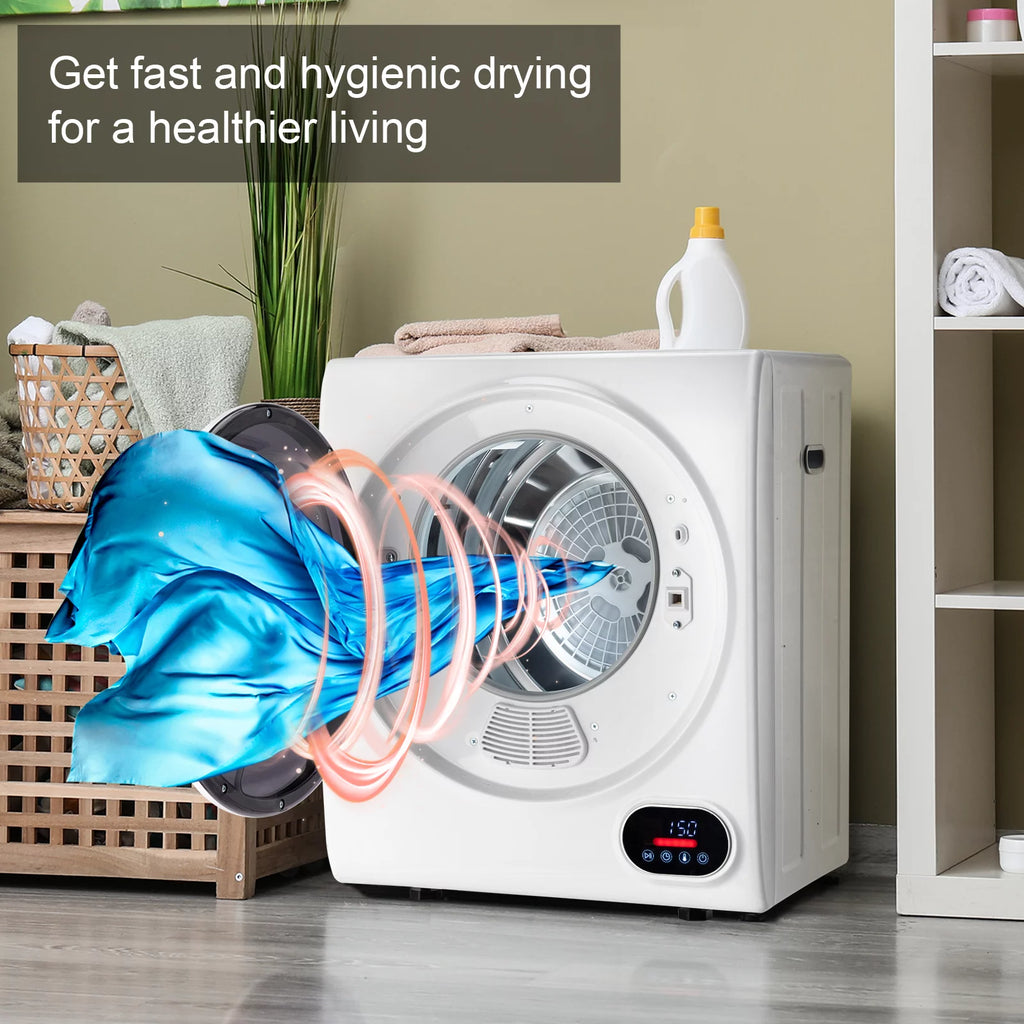 1.5 cu. ft. Compact Electric Dryer, White P7454