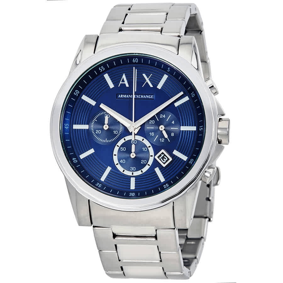 Silver Stainless-Steel Quartz Watch L3749