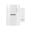 Wireless Doorbell Kit with 2 Push Buttons, White X663885