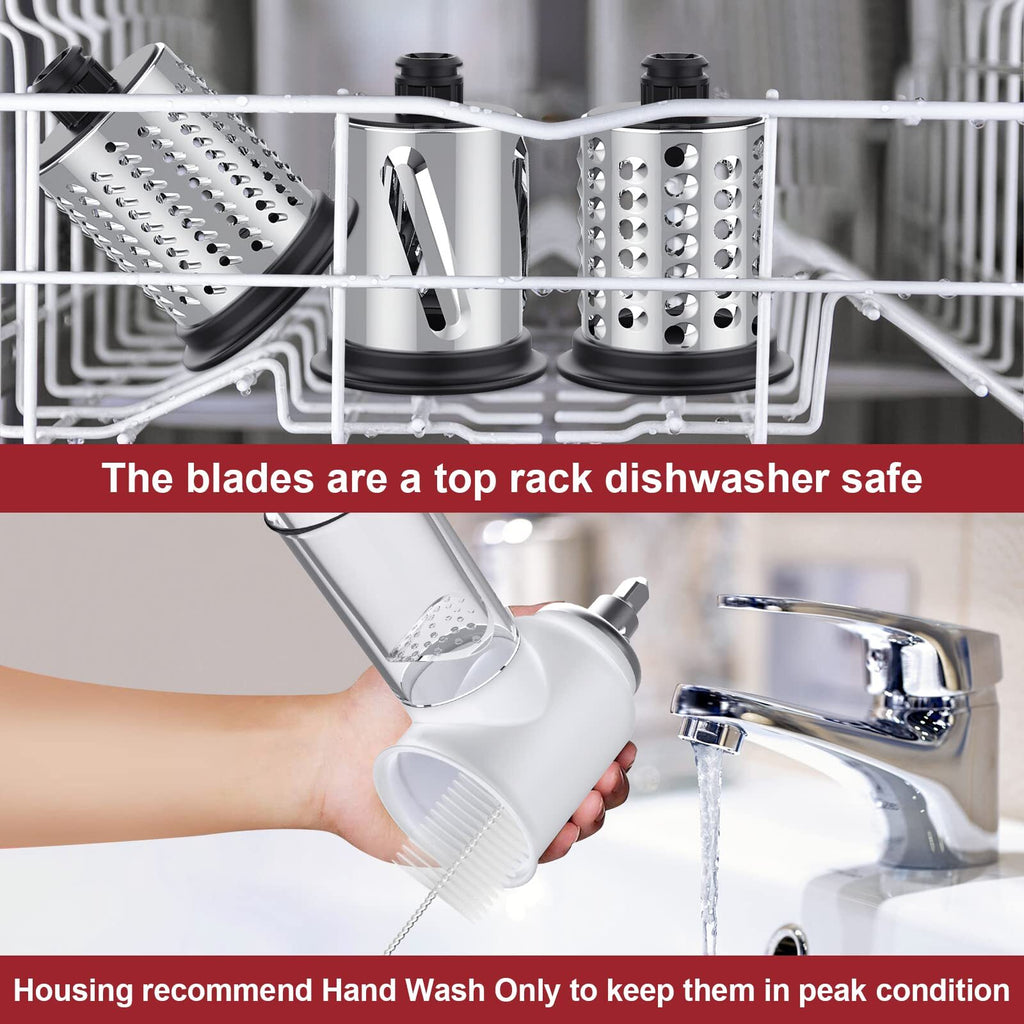 Vegetable Slicer and Cheese Grater Attachment for KitchenAid Stand Mixers X21121