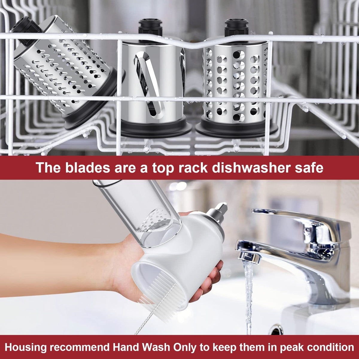 Vegetable Slicer and Cheese Grater Attachment for KitchenAid Stand Mixers X21121