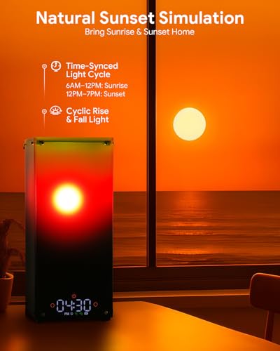 Dimmable Table Lamp with White Noise Sounds N729