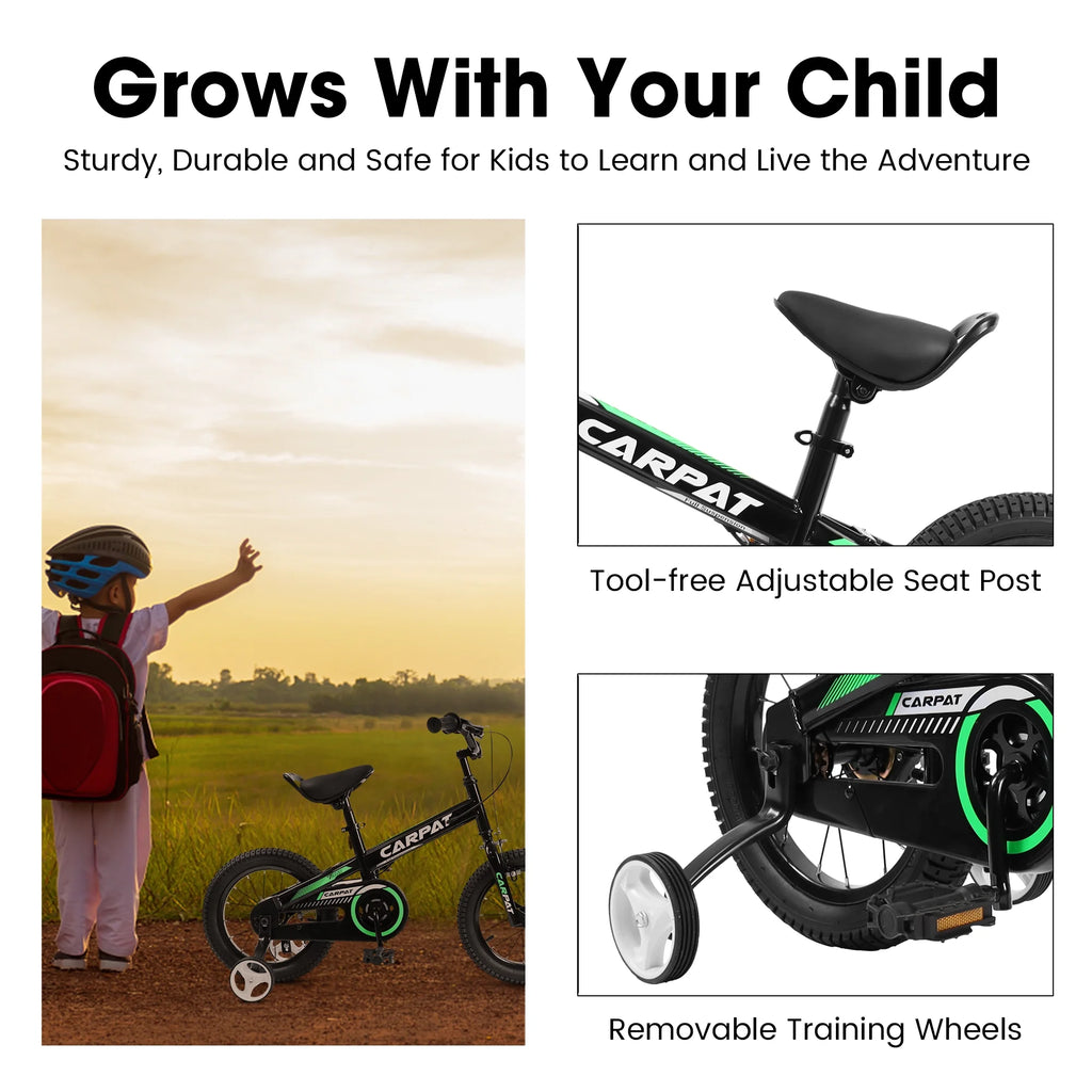 14 16 Inch Toddler Bike with Training Wheels M97553