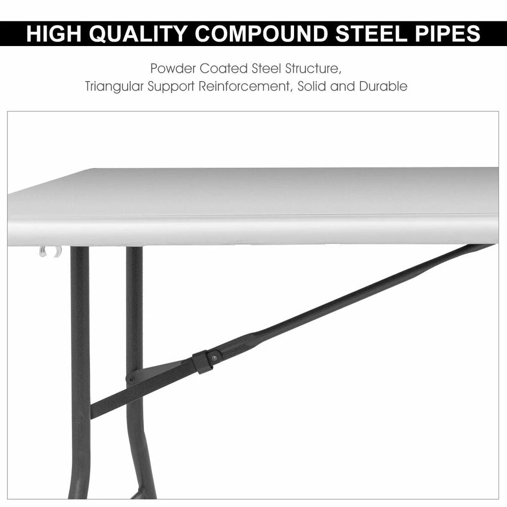 6' Folding Plastic Table B191928