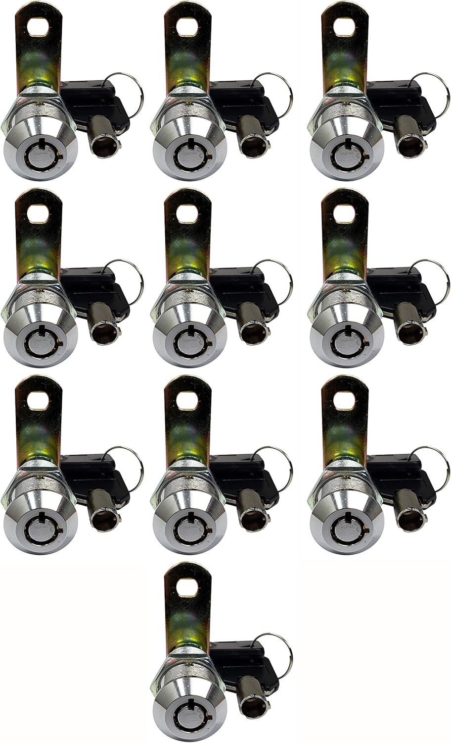 5/8” Tubular Cam Lock Chrome Pack of 5 Q72649