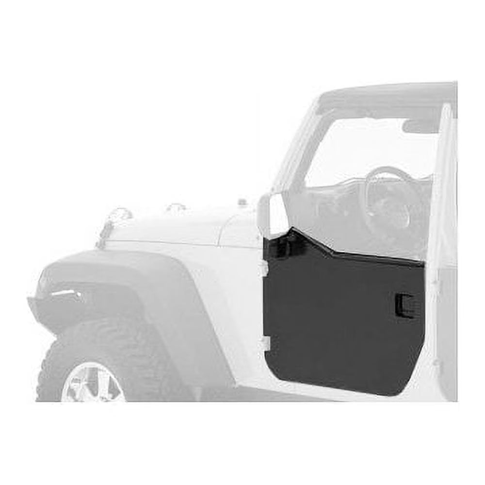 Black Front Doors Enclosure Set E7697
