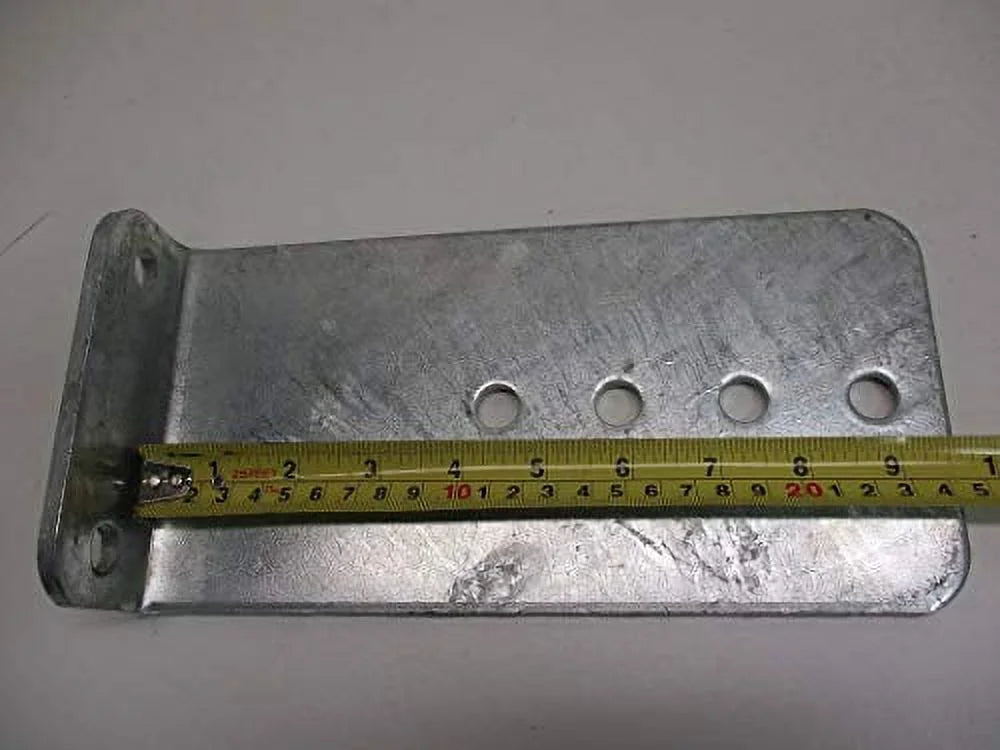 5" by 10" Galvanized Pontoon Boat Trailer Bunk Bolster L Brackets E62424