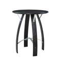 Rustic Dark Brown Bar Height Pub Table R445198