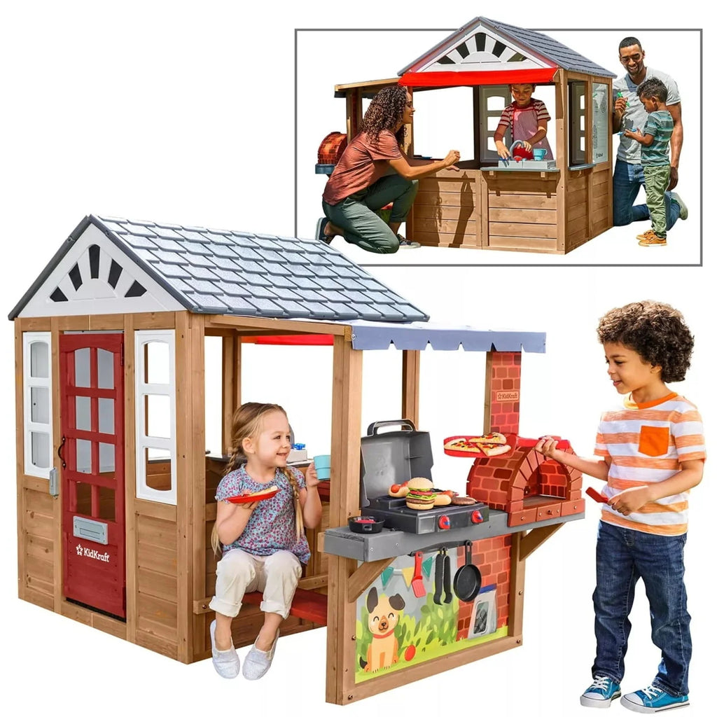 Wooden Outdoor Playhouse N66996
