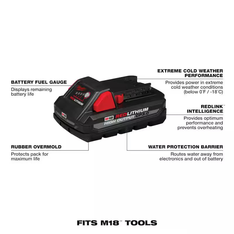 18-Volt Lithium-Ion 3.0 Ah Battery Pack G6221