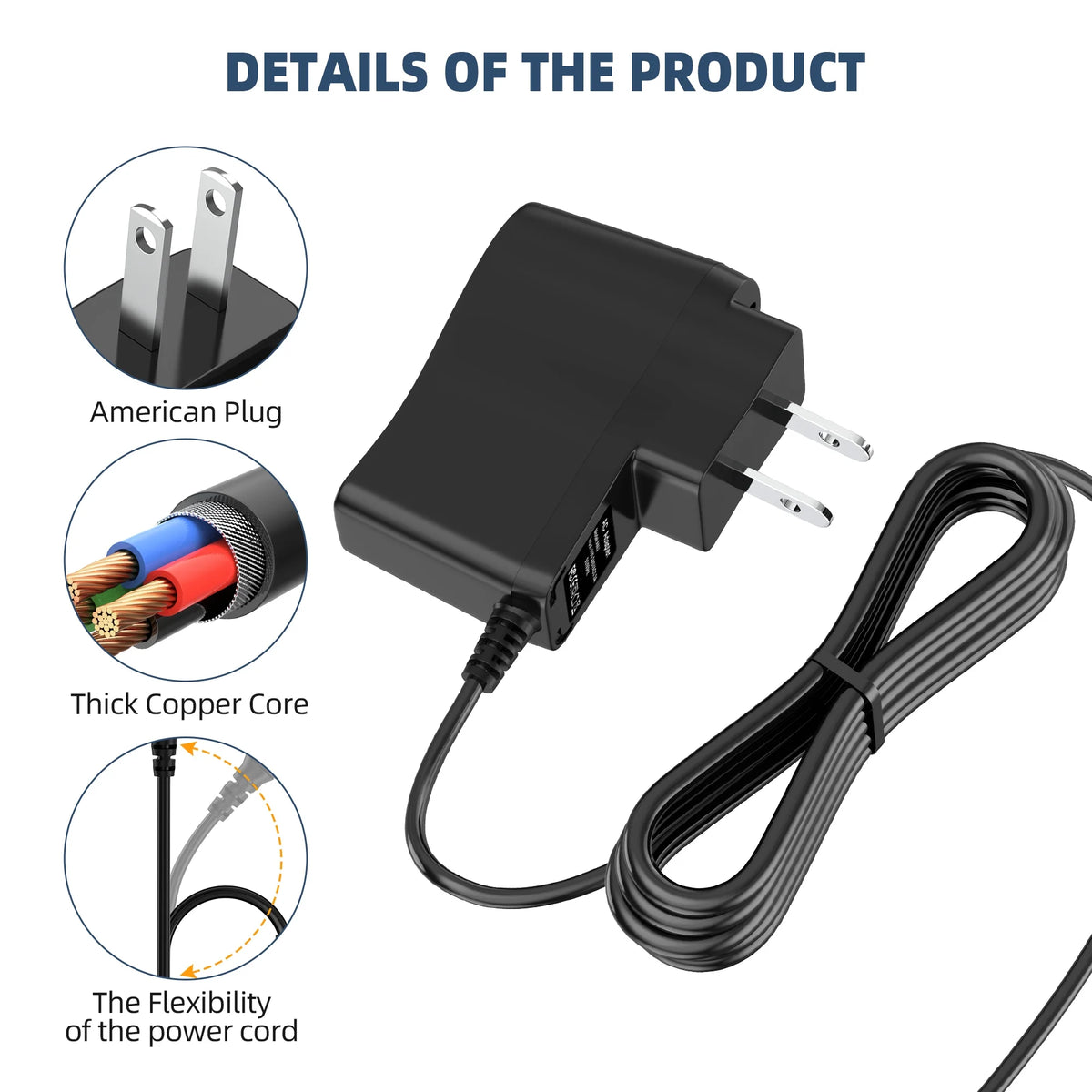 AC DC Adapter Class 2 Transformer Power Supply Charger A16713