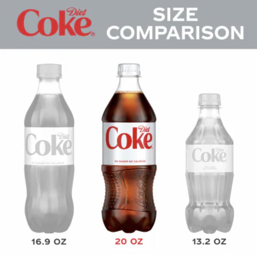20 Fl Oz Pack of 24 Diet Coca Cola U29462