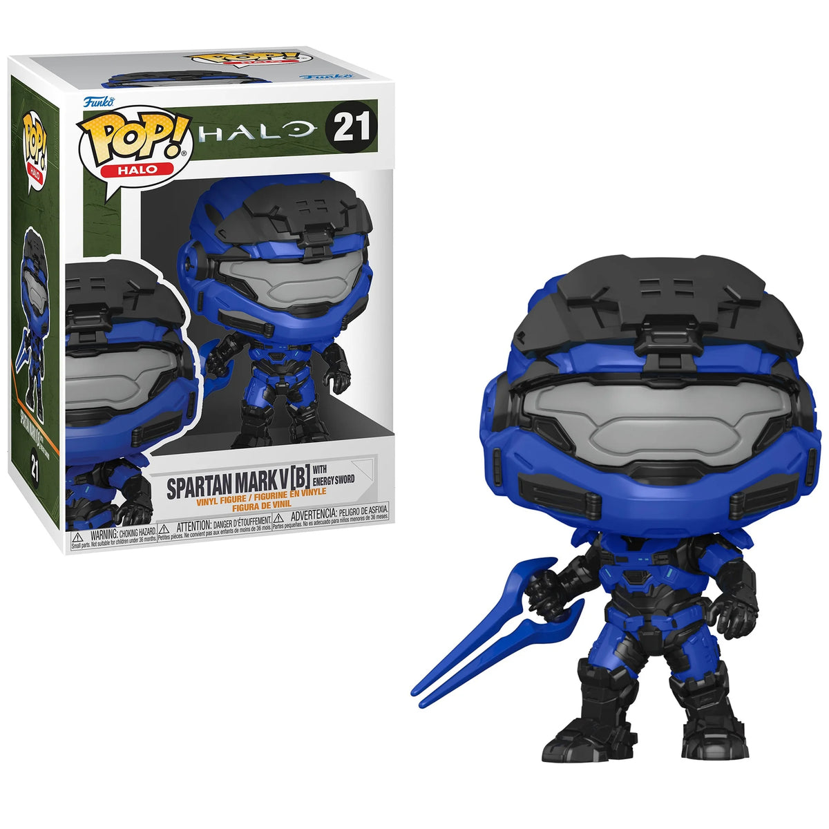3 Piece Collectors Set: Grunt Conscript, Spartan Mark V, 6" Super Pop! Escharum R831