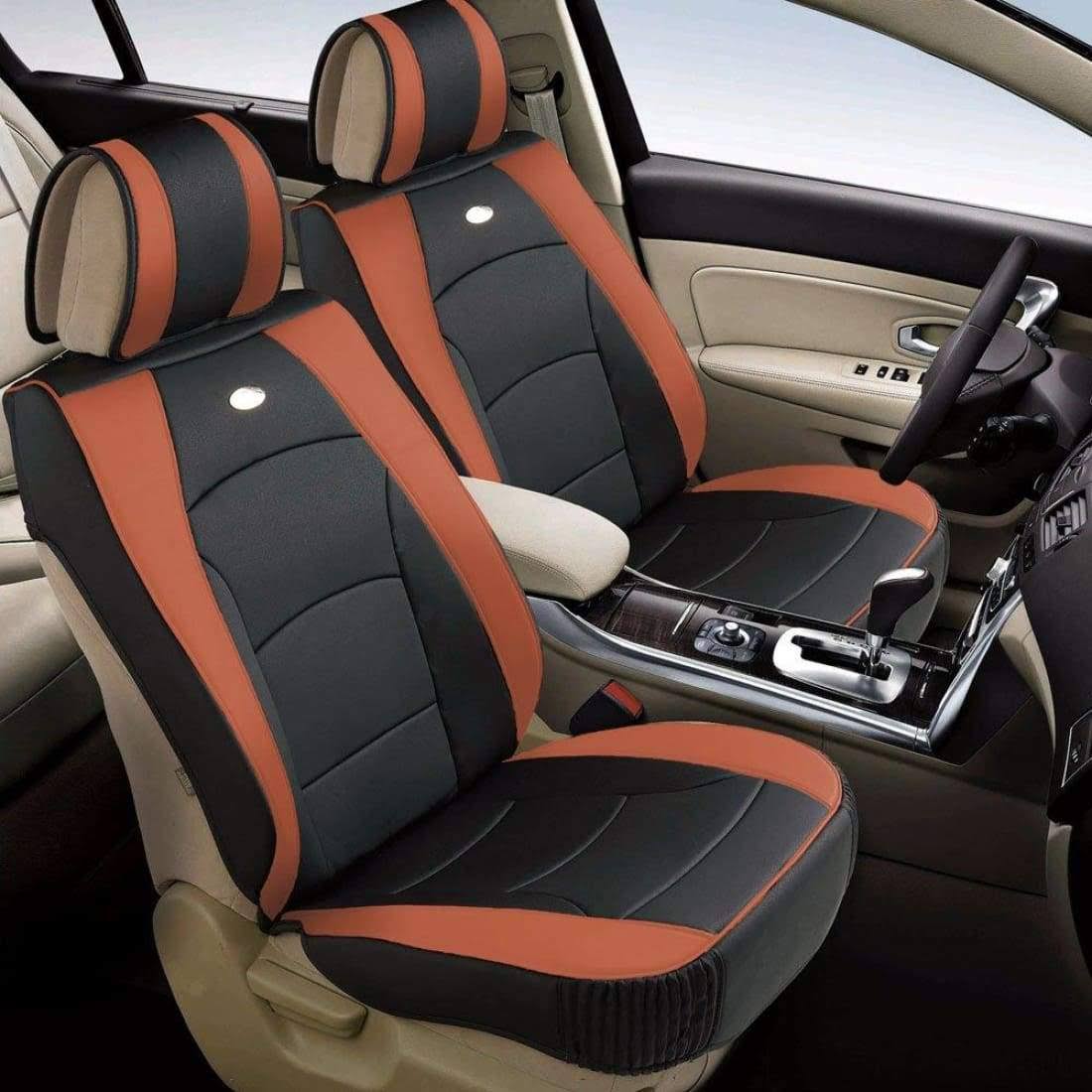 Leatherette 2 Front Seat Cushions N6219
