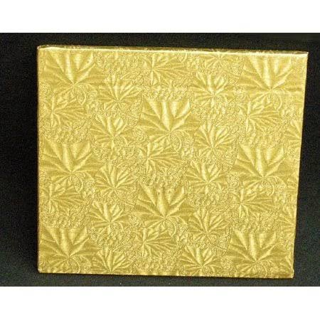 Gold Square Cake Fold-Under Board, Pack of 6 I546