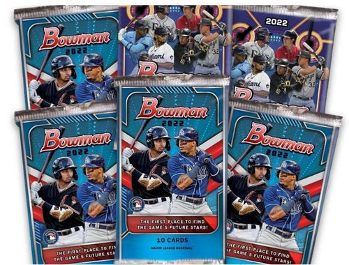2022 Topps MLB Bowman Baseball Trading Card Mega Box D4535