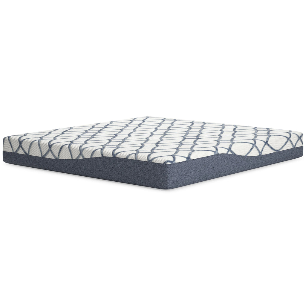 King Mattress White/Blue R628