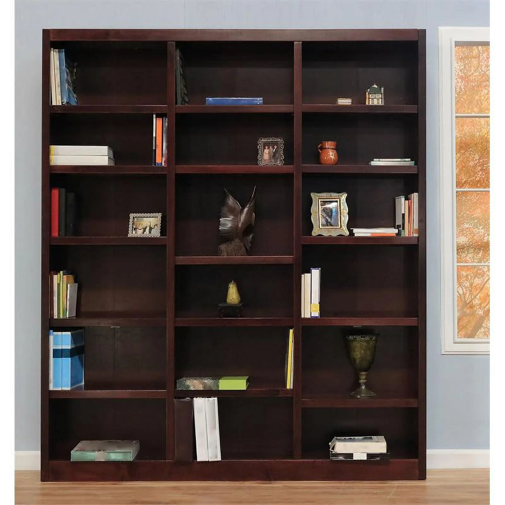 84" Tall Wood Bookcase Set of 2 E324