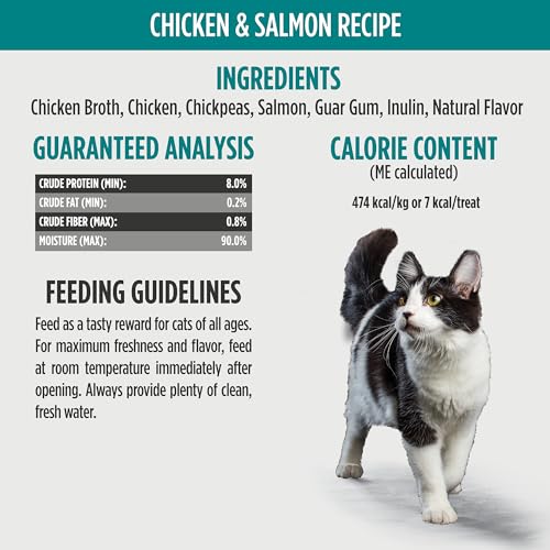 Grain-Free Wet Cat Treats Variety Pack 0.5 Ounce O1126