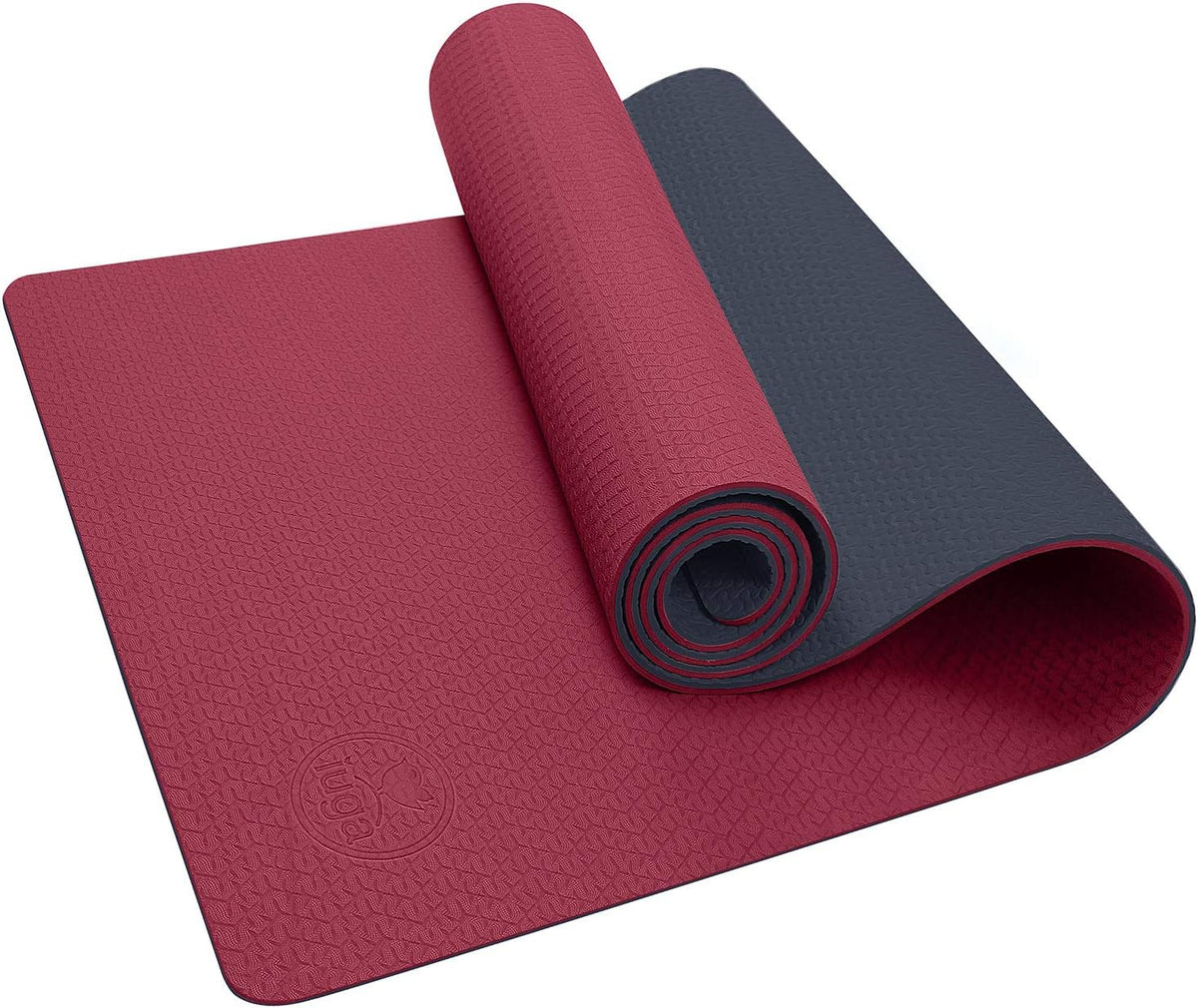 Non Slip Textured Yoga Mat with Carrying Strap I6043