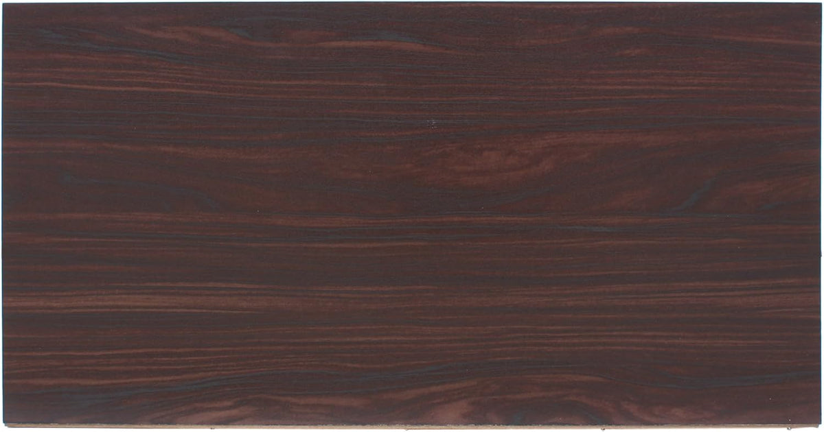 2-Shelf Faux Wood Cabinet, Walnut / Brown M534