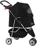 3 Wheels Folding Pet Stroller N780856