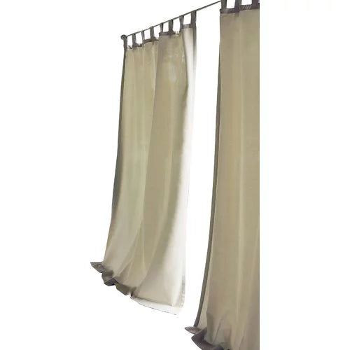 Indoor/Outdoor Single Curtain Panel X847951