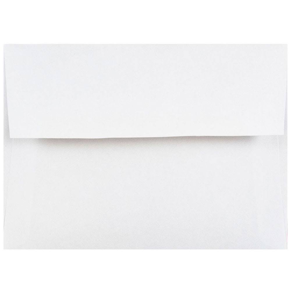 A2 Invitation Envelope, 4 3/8 x 5 3/4, White, 1000/Carton B53011