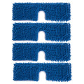 4-Pack Microfiber Replacement Mop Heads for Dual Action Mop K8434