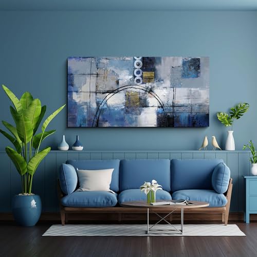 Large Abstract Canvas Wall Art 30x60 A9208