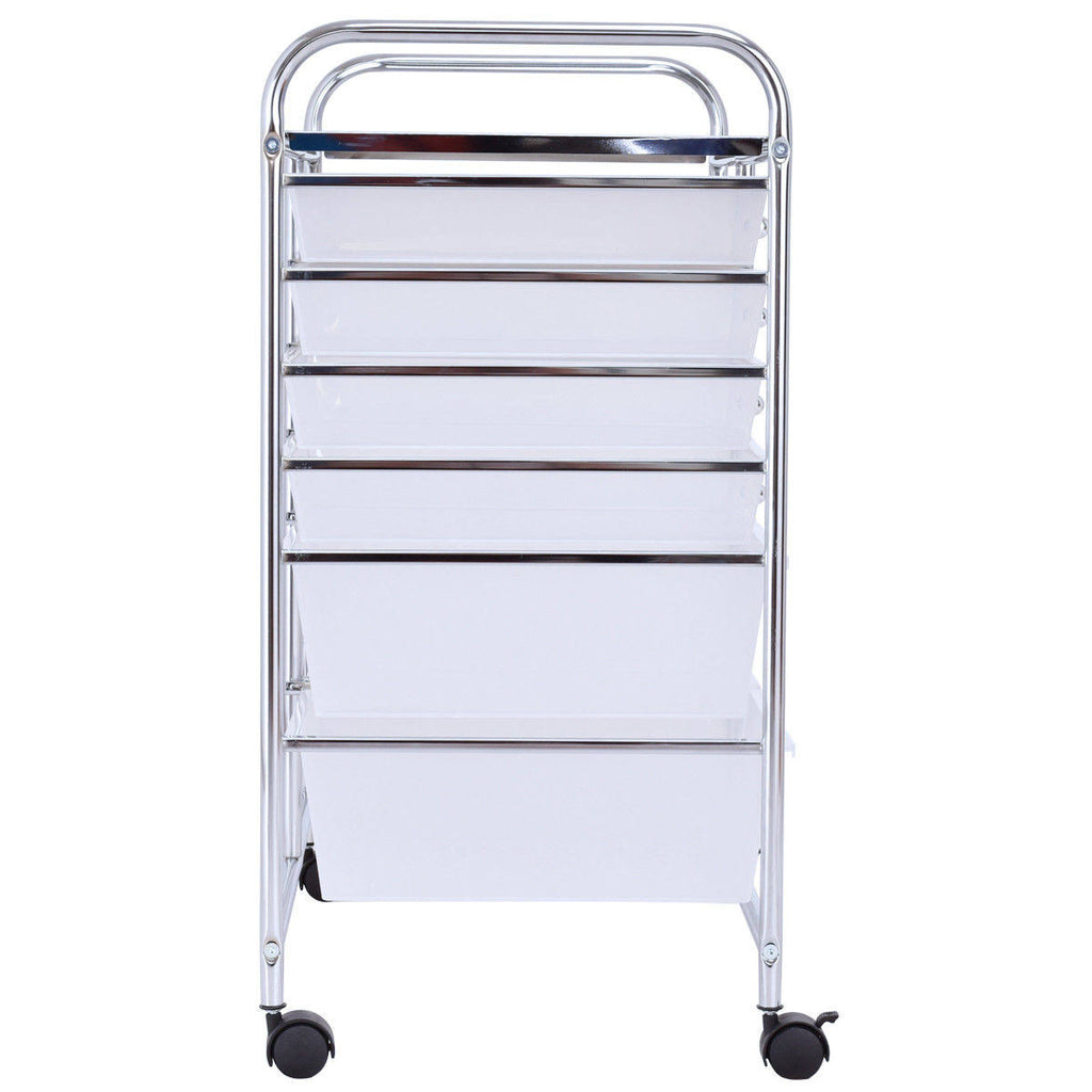 12 Storage Drawer Organizer Rolling Cart B58783