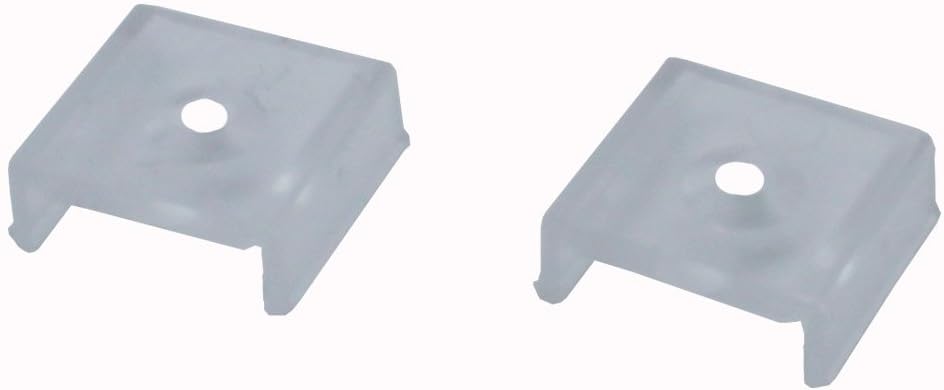 4 Pack 1M/3.3ft Aluminum LED Channels with Diffused Covers, Mounting Clips, End Caps for LED Strip Wall Mounting S902